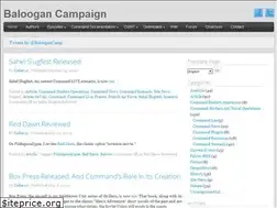 Sites similar to baloogancampaign.com