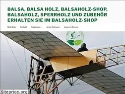 Sites similar to balsaholz-shop.de