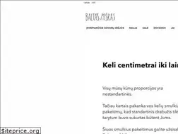 Sites similar to baltasmiskas.lt