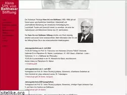 Sites similar to balthasar-stiftung.org