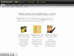 Sites similar to balthisar.com