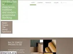 Sites similar to baltic-forest.com