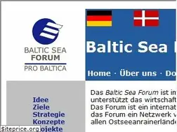 Sites similar to baltic-sea-forum.org