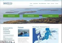 Sites similar to balticferries.nl
