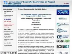 Sites similar to balticpmconference.eu