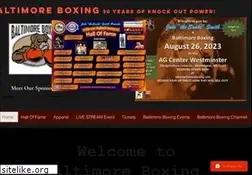 Sites similar to baltimoreboxing.com