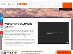 Sites similar to baltimoreevents.com