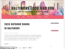 Sites similar to baltimorefoodandfun.com