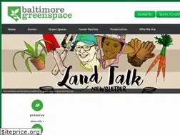 Sites similar to baltimoregreenspace.org