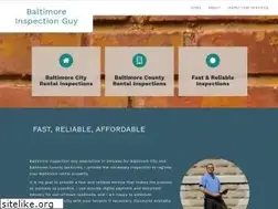 Sites similar to baltimoreinspectionguy.com