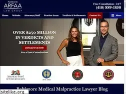 Sites similar to baltimoremedicalmalpracticelawyer.net