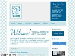 Sites similar to baltimorepetshoppe.com