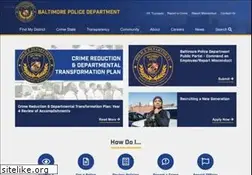 Sites similar to baltimorepolice.org