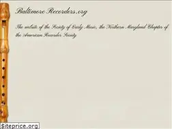 Sites similar to baltimorerecorders.org