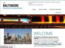 Sites similar to baltimorespeakersbureau.com