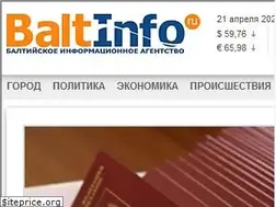 Sites similar to baltinfo.ru