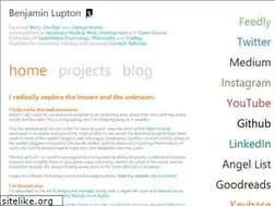 Sites similar to balupton.com