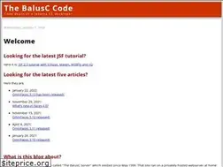 Sites similar to balusc.blogspot.com