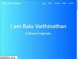 Sites similar to baluvaithinathan.com
