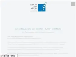 Sites similar to balzer-kolb.de
