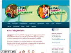 Sites similar to bam-konzerte.de