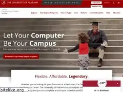Sites similar to bamabydistance.ua.edu