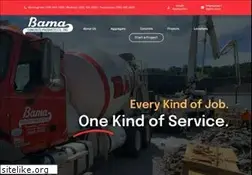Sites similar to bamaconcrete.com