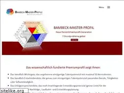 Sites similar to bambeck-master-profile.com