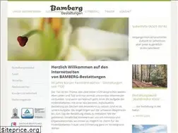 Sites similar to bamberg-bestattungen.de