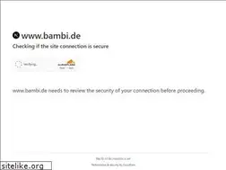 Sites similar to bambi.de