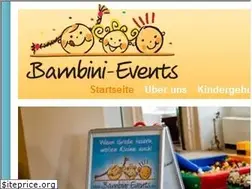 Sites similar to bambini-events.de
