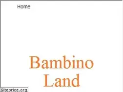 Sites similar to bambinoland.com