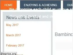 Sites similar to bambinosdaynursery.co.uk