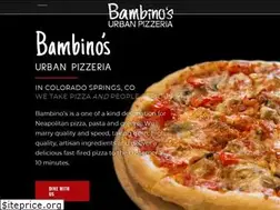 Sites similar to bambinosurbanpizzeria.com