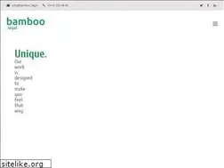 Sites similar to bamboo.legal
