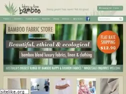 Sites similar to bamboofabricstore.com.au