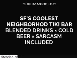 Sites similar to bamboohutsf.com