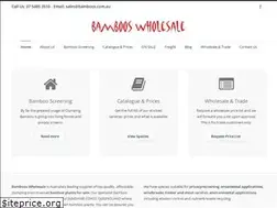 Sites similar to bamboos.com.au