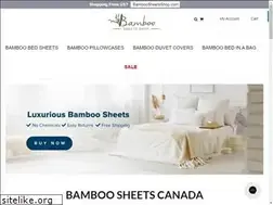 Sites similar to bamboosheetsshop.ca