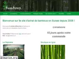 Sites similar to bambous.ch