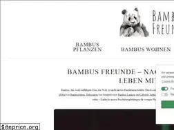 Sites similar to bambus-freunde.de