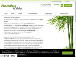 Sites similar to bambus-koeln.de