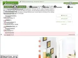 Sites similar to bambus-lounge.de