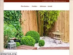 Sites similar to bambus-produkte.net