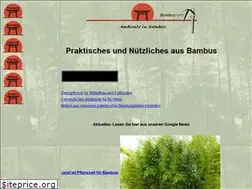 Sites similar to bambusfarm.de