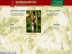 Sites similar to bambusgarten.de