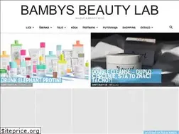 Sites similar to bambysbeautylab.com
