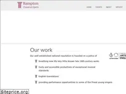 Sites similar to bamptonopera.org