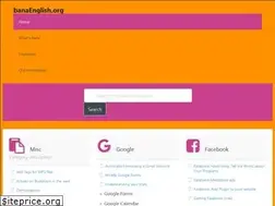 Sites similar to banaenglish.org