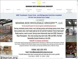 Sites similar to bananaboxwholesalegrocery.com